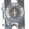SWITCH. KEYED, INDEPENDENT, ROUND, VERTICAL V7 FIXTURES, DOVER # 9719775