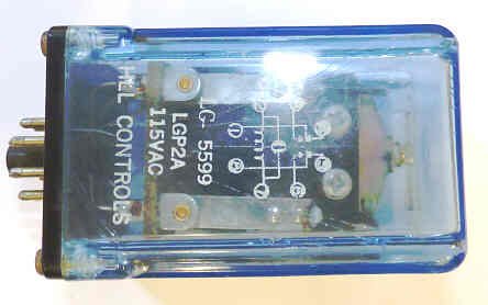 RELAY, 2PDT, 120 VAC, 8 PIN OCTAL BASE LINE ELECTRIC # LGP2A