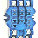SOCKET, RELAY, 11 PIN, 3PDT, KUP TYPE POTTER-BRUMFIELD # 27E121