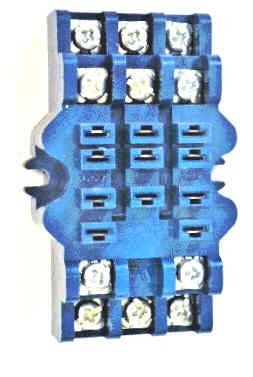 SOCKET, RELAY, 11 PIN, 3PDT, KUP TYPE POTTER-BRUMFIELD # 27E121