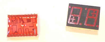 DISPLAY, DUAL,.56, 7 SEGMENT LED, HALL BUTTON PI'S FAIRCHILD MAN6710