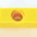 GIB, DOOR,  WITH CHASSIS AND HARDWARE, 3/8 WIDE YELLOW NYLUBE # DL-0 3/8