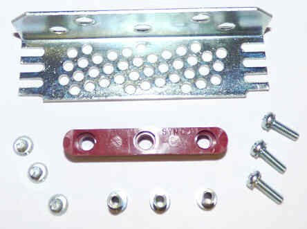 GIB, DOOR,  WITH CHASSIS AND HARDWARE, 7/16 WIDE RED  NYLUBE # DL-1 7/16