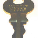 KEY, ILLINOIS, USED ON KEYED SWITCHES MARKED H2395 DOVER # 9703135