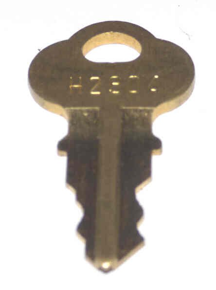 KEY, ILLINOIS, USED ON KEYED SWITCHES MARKED H2304 DOVER # 9703202