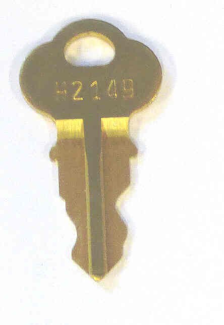 KEY, ILLINOIS, USED ON KEYED SWITCHES MARKED H2149 DOVER #  9703378