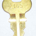 KEY, ILLINOIS, USED ON KEYED SWITCHES MARKED H2165 DOVER #  9721654