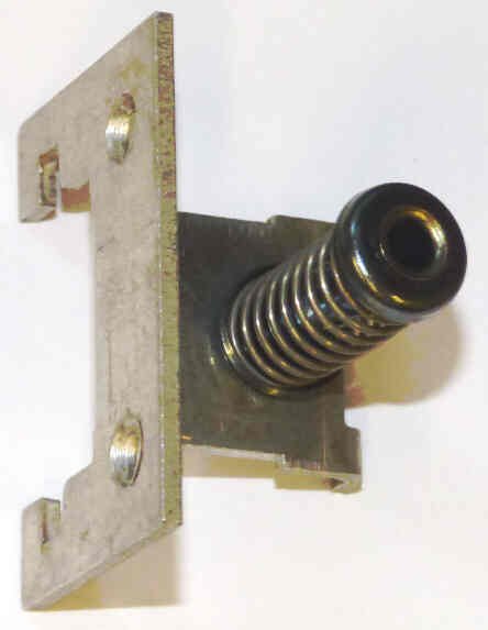 BRACKET AND SPRING ASSEMBLY, KICK OFF, FLOOR RELAY GAL # LC-0136N
