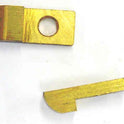 SEGMENT, BRASS, 13/16 L X 3/8 W, ONE THROUGH HOLE AB SEE # 3-1344