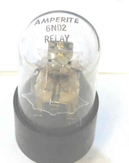 TUBE, TIME DELAY, N.O., 6 VOLT, 2 SECONDS, 3 AMP AMPERITE # 6NO2