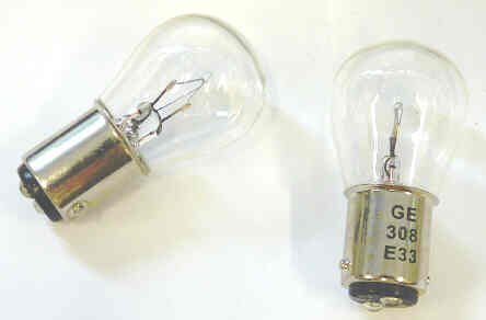 BULB, MINIATURE, 28V, .67A, 18.76W, DC BASE, COMMERCIAL # 308