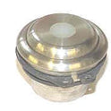 CAP, BUTTON, STAINLESS, ROUND, 5/16NYLON INSERT GAL # PB3-0004N