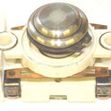 BUTTON, SS, ROUND, 5/16 NYLON INSERT 2NO LED GAL # PB3-0002N