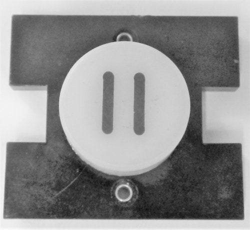 PRESSEL, BUTTON, MONITOR, WITH CONTACTS, WHITE, MARKED # 11 IN BLACK