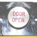 PRESSEL, BUTTON, MONITOR, WITH CONTACTS, SS, MARKED 'DO'  IN RED