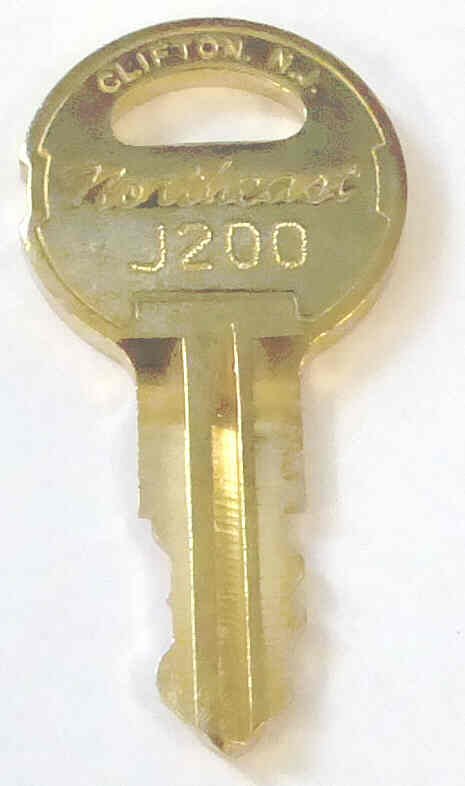 KEY, USED WITH MONITOR KEY SWITCH MN-B60 AND OTHERS, COMMON # J200