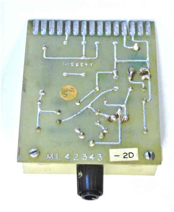 BOARD, CIRCUIT, TIMER, 2 SECOND, PLUG-IN MOUNT ARMOR # ML42343-2D