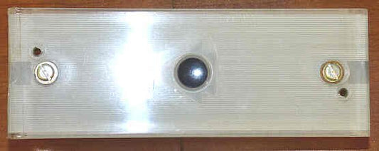 PLATE, COVER, HALL, TERMINAL, PLASTIC, COMPLETE AS SHOWN OTIS # 6849B5