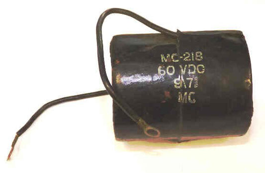 COIL, #3A & 5A CONTACTORS & FIELD SW/ 80VDC, 218 OHM  # 10471-01