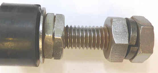 ROLLER, RELEASE WITH THREADED SHAFT & HARDWARE JOHNSON INTERLOCK