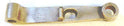 HOLDER, BRONZE, 4 1/4 X 5/8 3 HOLES (SEE BELOW) PAYNE # P1447
