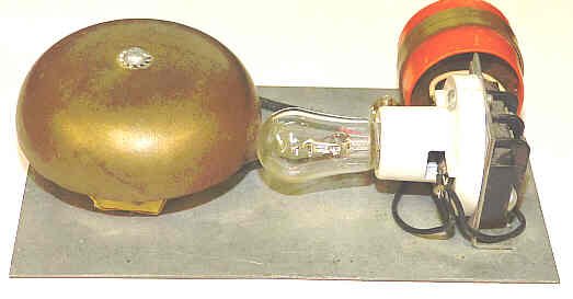 LAMP & GONG UNIT FOR OLDER HALL LANTERN
