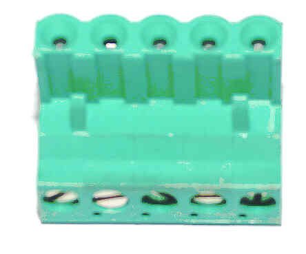 BLOCK, TERMINAL, PLUGGABLE, 5 POSITION DOVER # 9854542