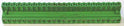 BLOCK, TERMINAL, PLUGGABLE, 24 POSITION PHOENIX # 1757239