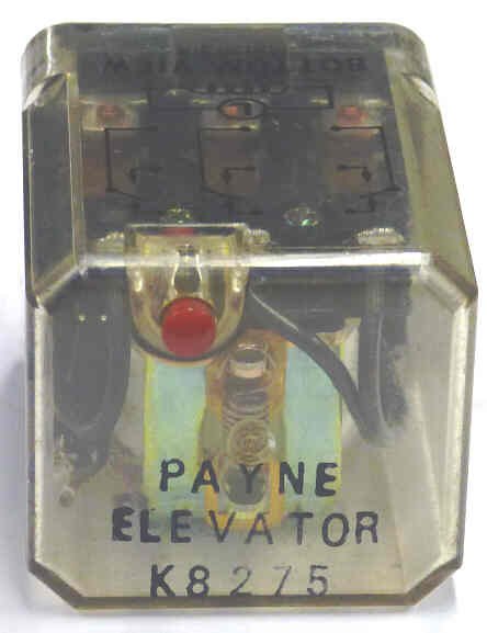 RELAY, 3PDT, 110 VDC, 11 PIN KUP BASE, PAYNE # K8275
