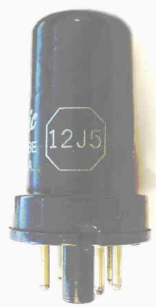 TUBE, METAL CASED, 7 PIN OCTAL BASE, GE # 6J7