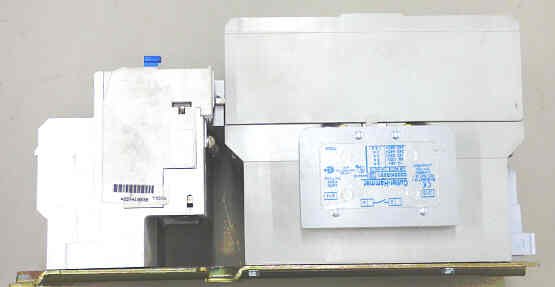 CONTACTOR, SIZE M, 3 POLE, 120 VAC COIL, WITH AUX, CUTLER HAMMER # AE16MNO