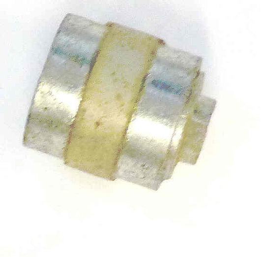 GIB, ROLLER, STEEL WITH ELASTOMER RING, USED ON 7593 GUIDE OTIS # 456DD1