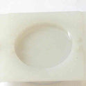 BUTTON, E LINE, WAFER, CLEAR CAP, MARKED 6 IN BLACK WESTINGHOUSE # 323C855H06