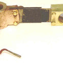 HOLDER, CARBON, 1/2 DIA.,  3 X 5/8, 1/4 MOUNTING HOLE, 2 BARE SHUNT