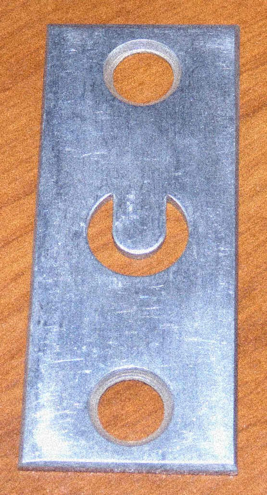 ESCUTCHEON, INTERLOCK ACCESS, LUNAR, SS, CUSTOM MADE