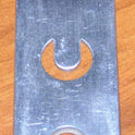 ESCUTCHEON, INTERLOCK ACCESS, LUNAR, SS, CUSTOM MADE