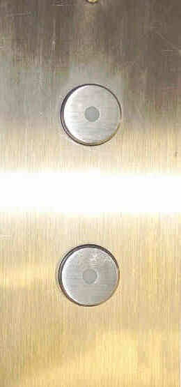 HALL STATTION  DOUBLE BUTTON, SS BUTTON, LIGHT UP, SINGLE DOT TYPE VR