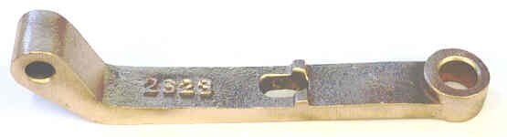 HOLDER, BRONZE, 4 1/4 X 5/8 3 HOLES (SEE BELOW) PAYNE # 2623