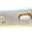HOLDER, BRONZE, 4 1/4 X 5/8 3 HOLES (SEE BELOW) PAYNE # 2623