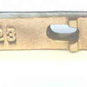 HOLDER, BRONZE, 4 1/4 X 5/8 3 HOLES (SEE BELOW) PAYNE # 2623