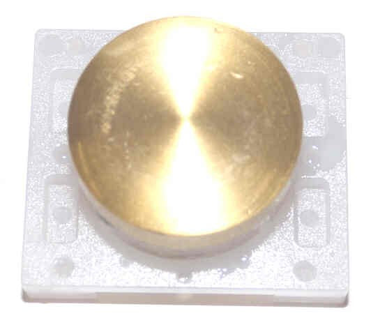 BUTTON, ASSEMBLY, PCB BASE, ROUND BRONZE PRESSEL 2 N.O. CONTACTS EPCO # L-12319