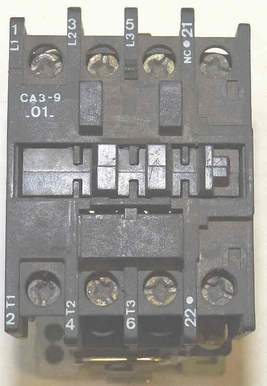 RELAY, MOTOR STARTER, 4 POLE, 120V AC COIL SPRECHER & SCHUH # CA3-9-01