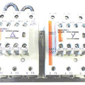 CONTACTORS, 3 POLE, Y DELTA, 72 AMP, SPRECHER & SCHUH CA7-72-120 VAC COIL