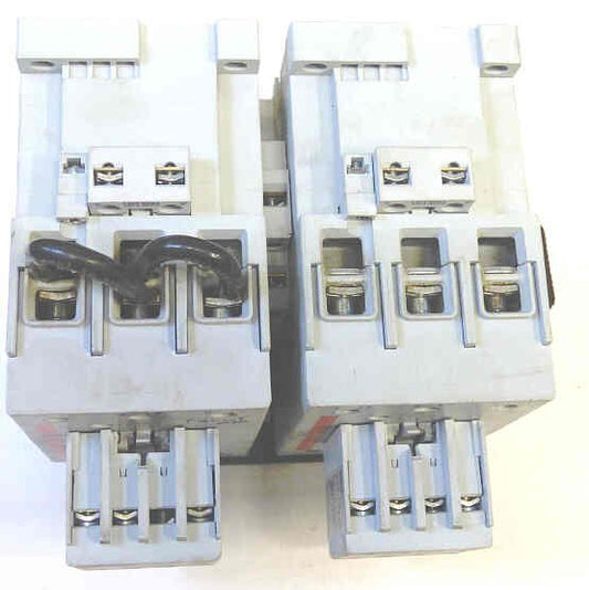 CONTACTORS, 3 POLE, Y DELTA, 72 AMP, SPRECHER & SCHUH CA7-72-120 VAC COIL