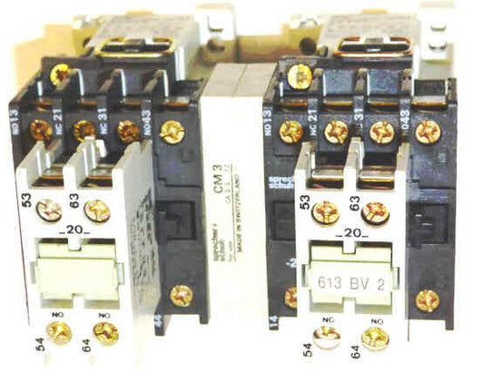 RELAYS, INTERLOCKED, 2NO/2NC CONTACTS, 120V AC COIL S & S CS3-22E-120