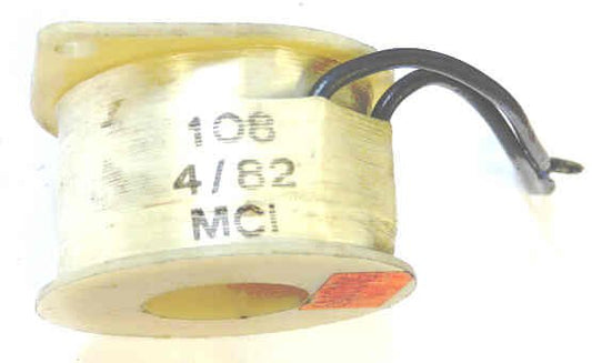 COIL, 74.2 OHMS, 40 VDC  O. THOMPSON # 108