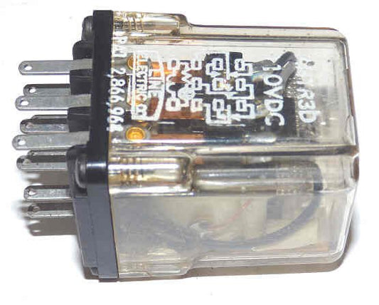 RELAY, 3PDT, 110 VDC, NON-KUP PIN ARRANGEMENT LINE ELECTRIC # AHTR3D