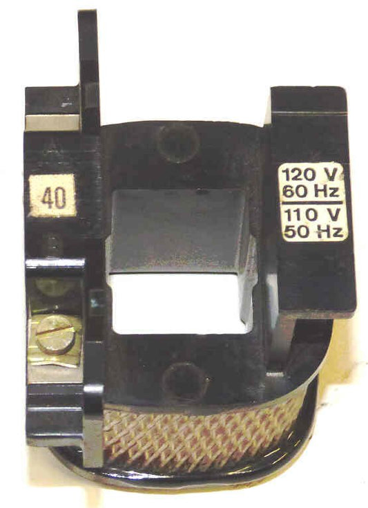 COIL, CA1-40 CONTACTORS, 120 V AC COIL S & S # 22.114.306.24