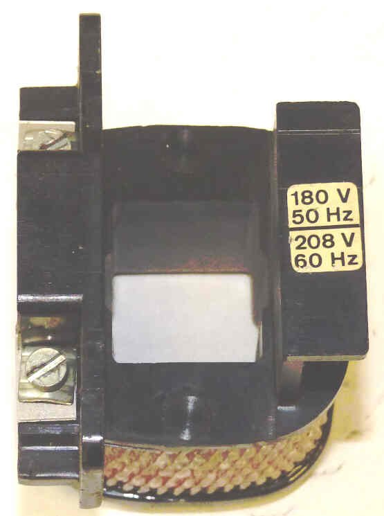 COIL, CA1-40 CONTACTORS, 220 V AC COIL S & S # 22.114.306.20