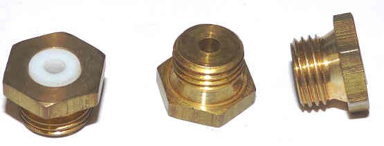 NEEDLE, ORIFACE, BRASS, PLASTIC INSERT EECO # 1466